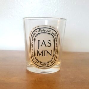 Empty Diptyque Jasmine Candle Jar-6.5 oz